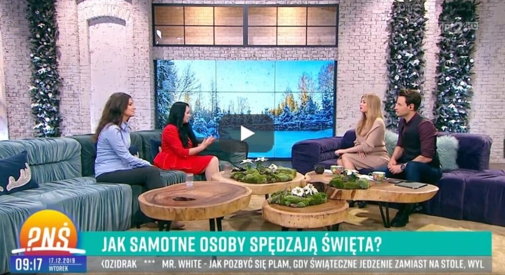 Grafika związana z występem Swatki Anny w mediach