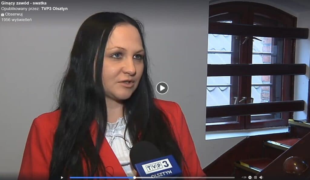 Grafika związana z występem Swatki Anny w mediach