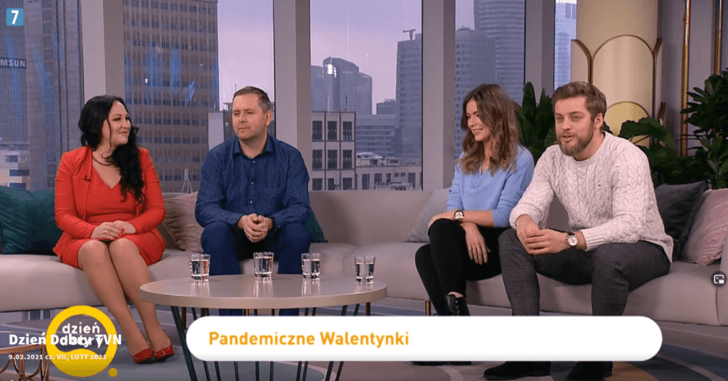Grafika związana z występem Swatki Anny w mediach