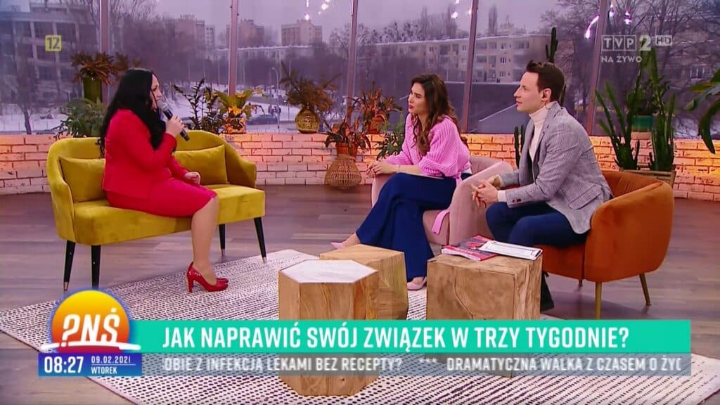 Grafika związana z występem Swatki Anny w mediach