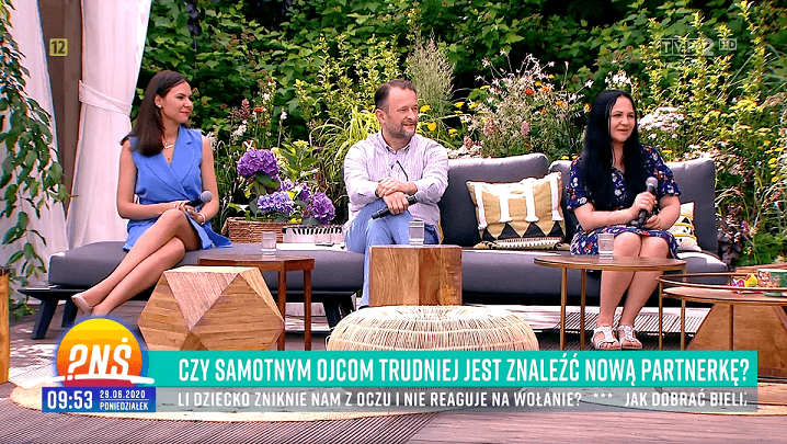 Grafika związana z występem Swatki Anny w mediach