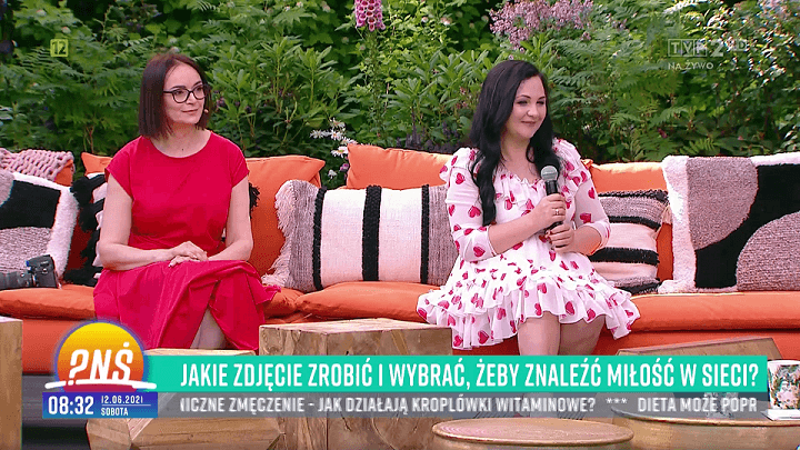 Grafika związana z występem Swatki Anny w mediach
