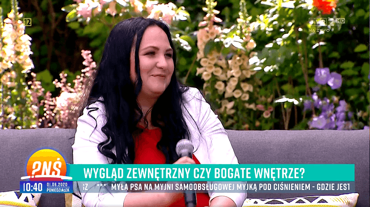 Grafika związana z występem Swatki Anny w mediach