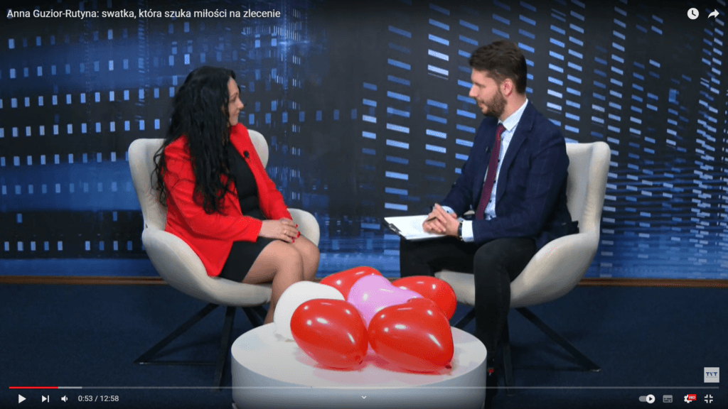 Grafika związana z występem Swatki Anny w mediach
