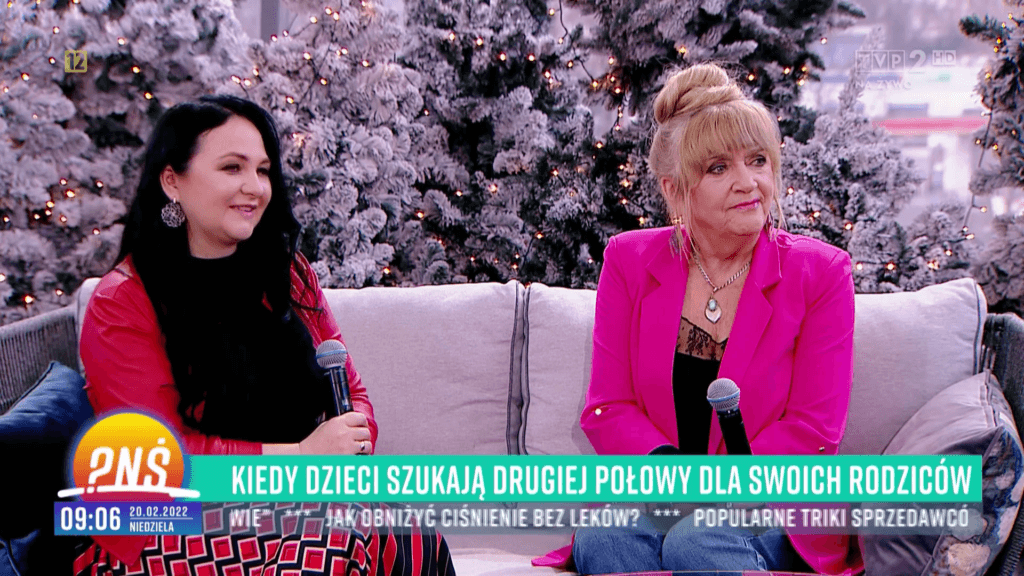 Grafika związana z występem Swatki Anny w mediach
