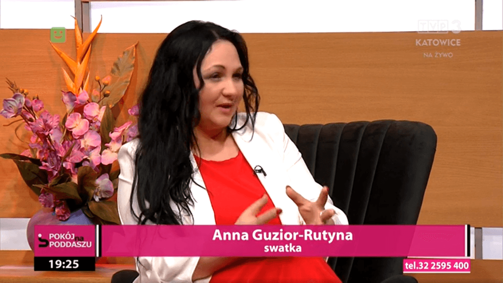 Grafika związana z występem Swatki Anny w mediach