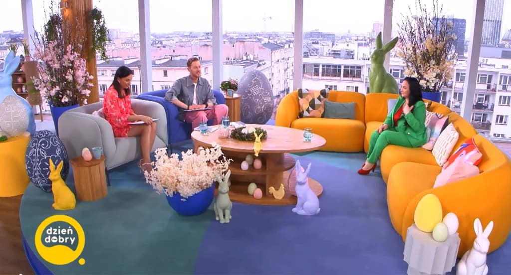 Grafika związana z występem Swatki Anny w mediach
